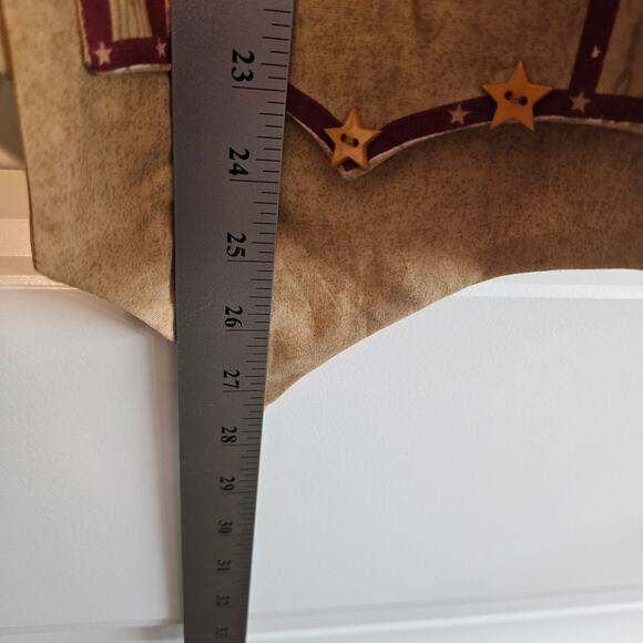 Vintage Handmade Sailing Vest Women 2X Blue Patchwork Cottage Lighthouse Ocean - Picture 8 of 9